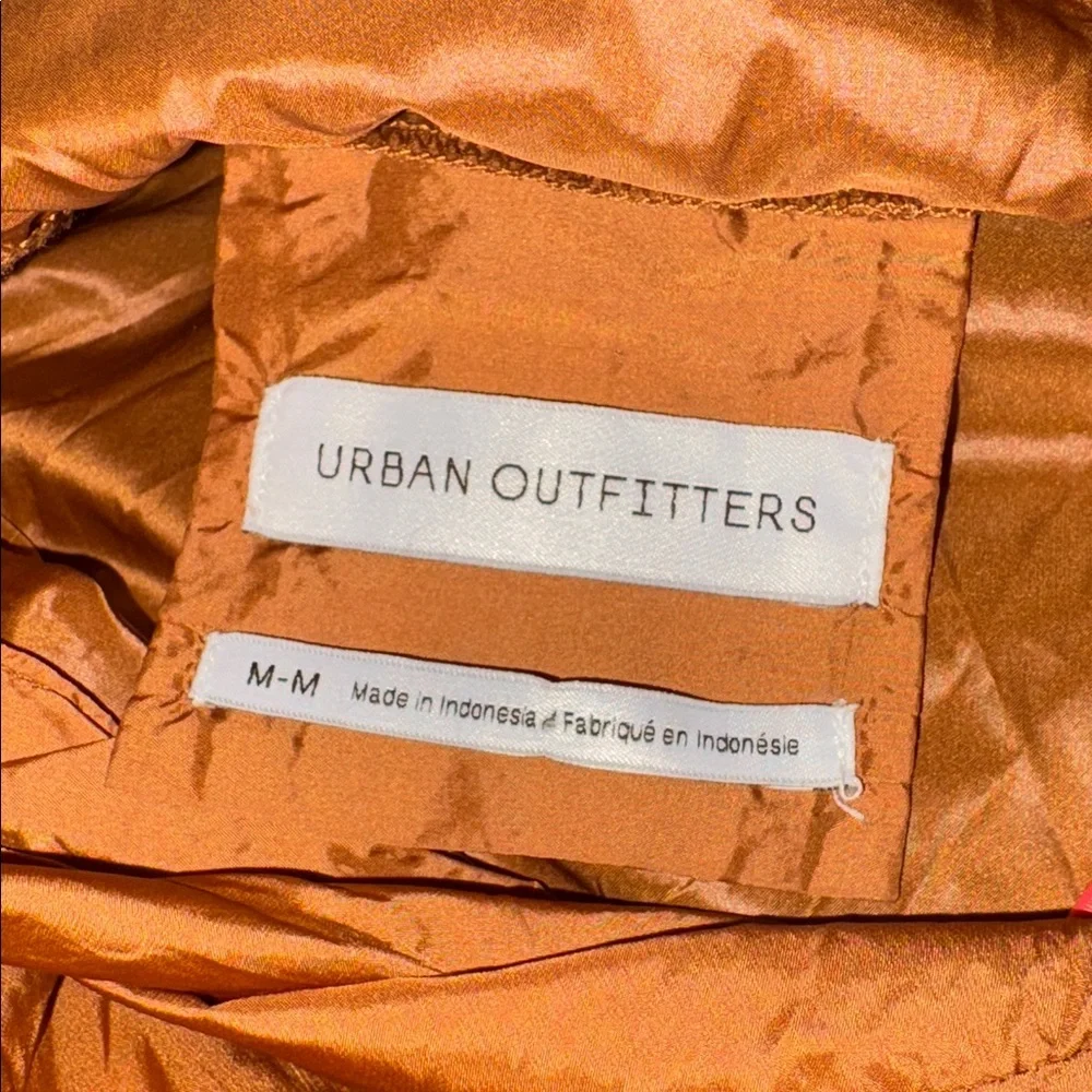 Urban Outfitters Black and Brown Colorblock Pullover Jacket SZ MED - Picture 6 of 6